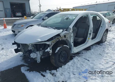 2019 Toyota Corolla Le из США, поврежденный, VIN 2T1BURHE3KC202924